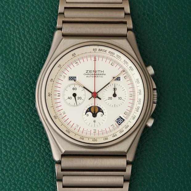 Zenith Port Royal 95.0100.418 Titanium White 1986 United Kingdom