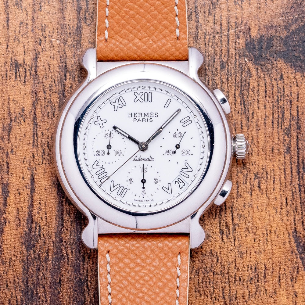 Hermès Kepler KP1.910 Stainless steel White 2000 United Kingdom