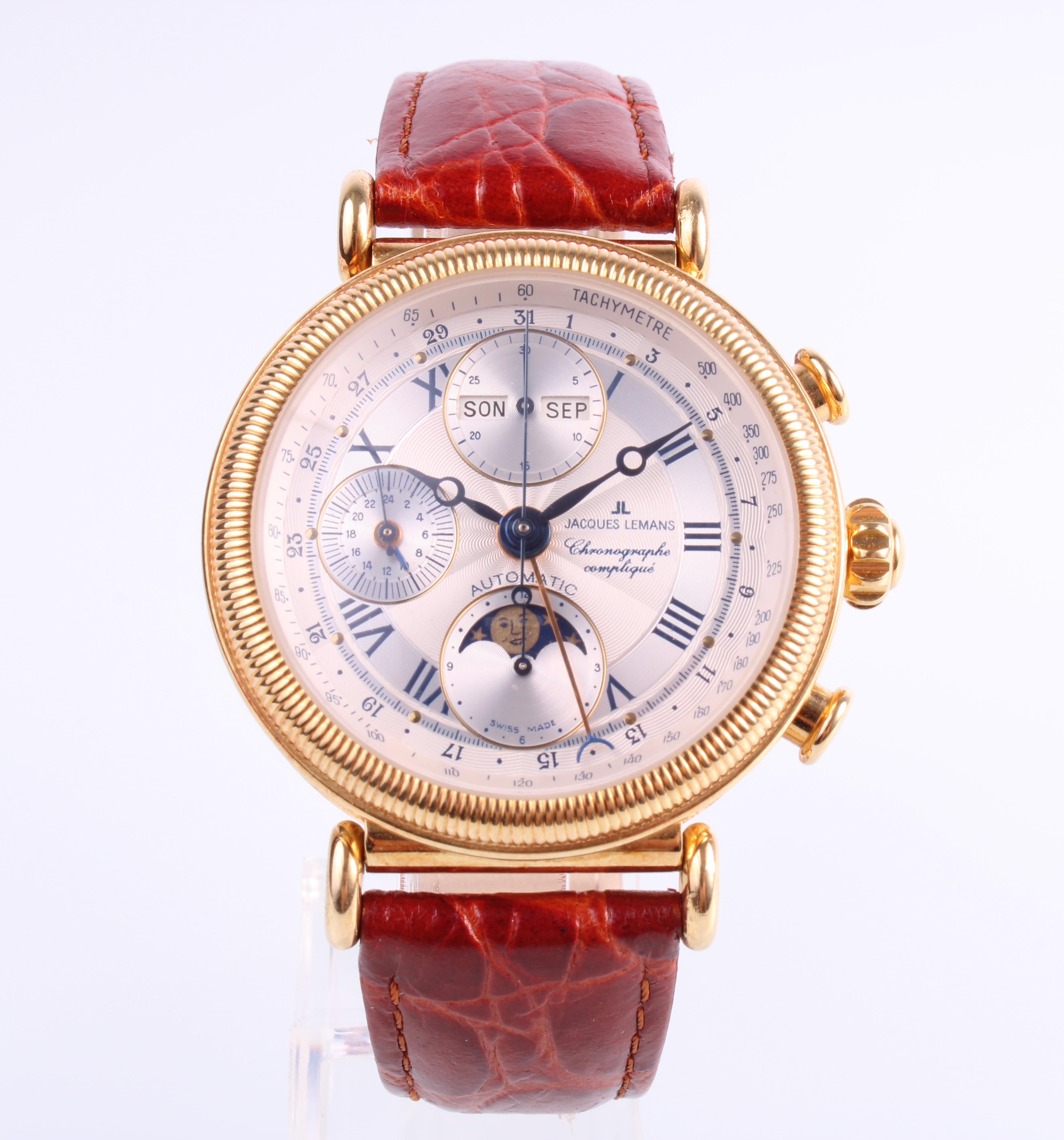 Jacques Lemans 530 Yellow gold Silver Austria | Jewellery 