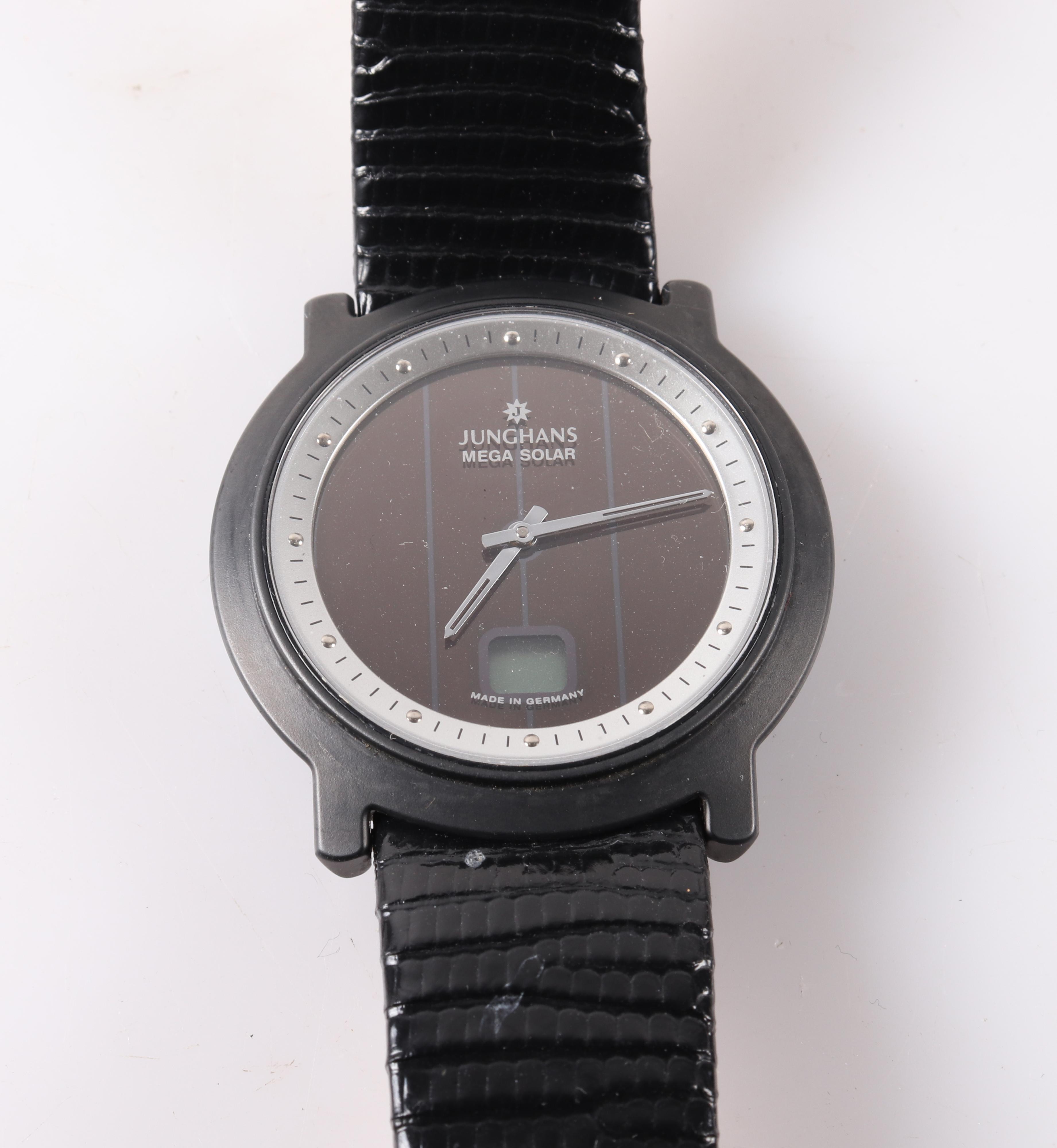Junghans Mega Solar 018/1720 910 Ceramic Black Austria | Jewellery