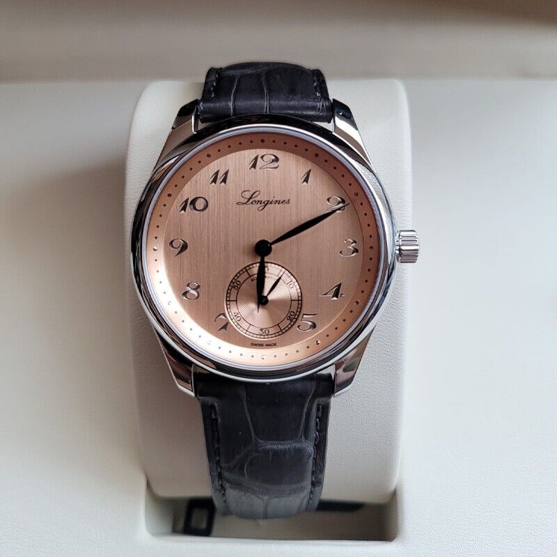 Longines Master Collection L2.843.4.93.2 Stainless steel Salmon