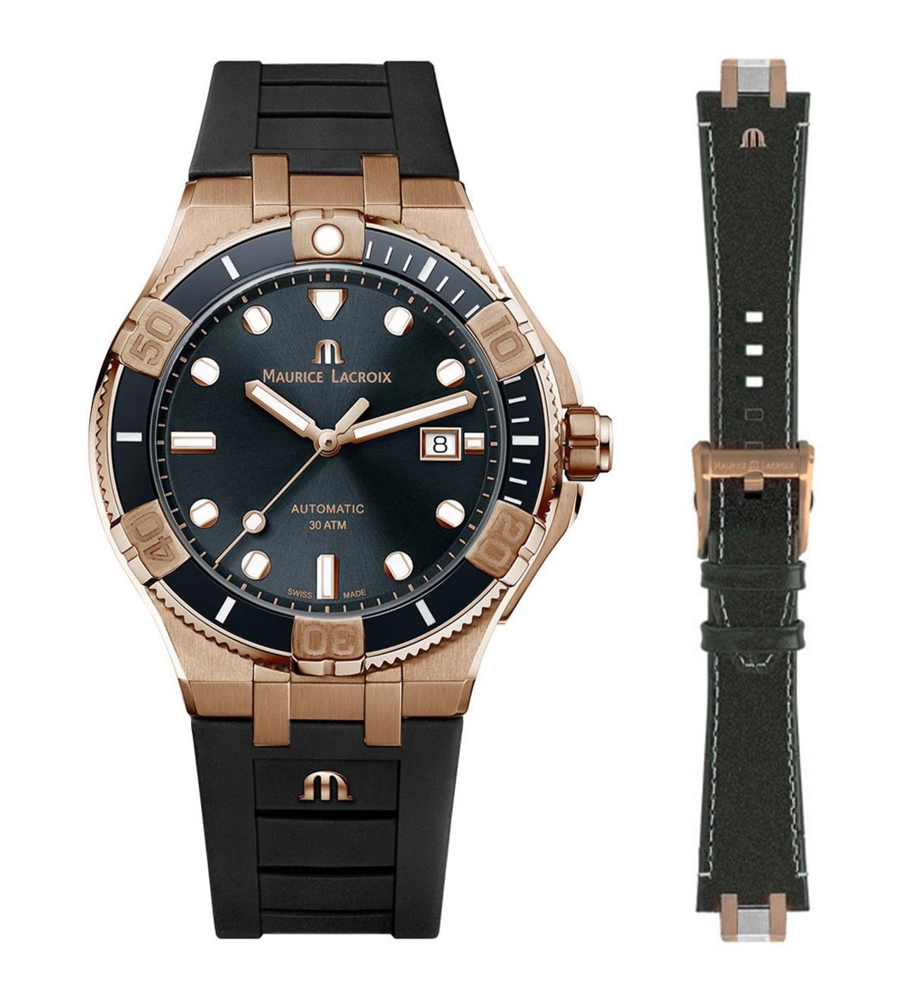 Morio58 Maurice Lacroix Aikon Venturer AI6058-BRZ0B-330-2 Bronze Gray