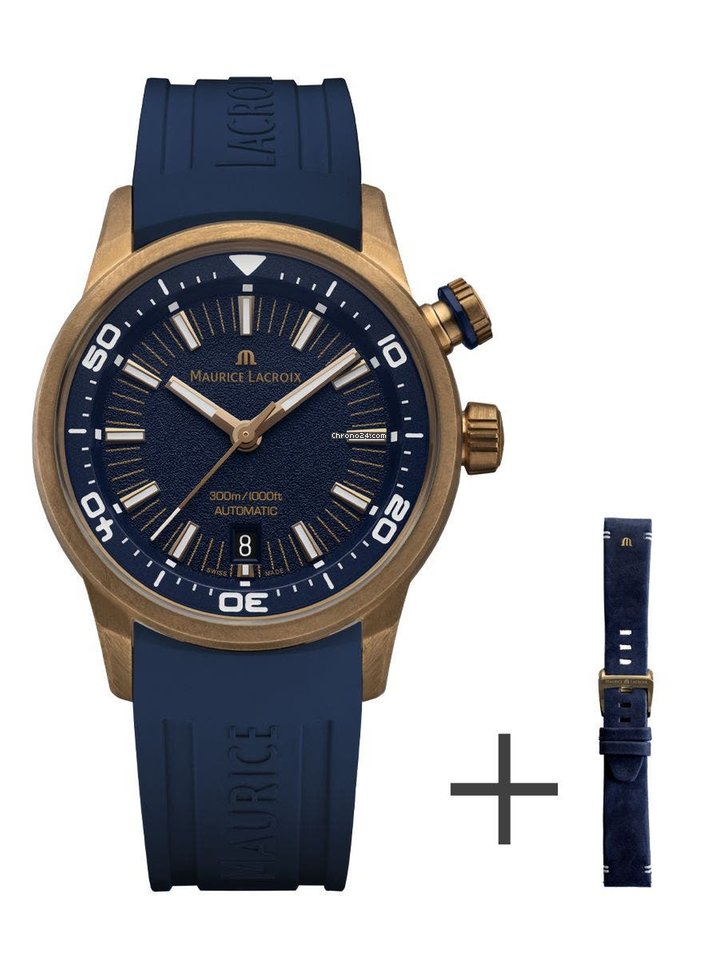 Maurice Lacroix Pontos PT6248-BRZ0B-430-4 Bronze Blue | Dealer