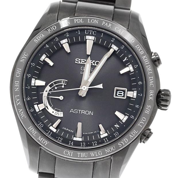 Seiko Astron GPS Solar 8X22-0AG0-2/SBXB089 Titanium Black Japan