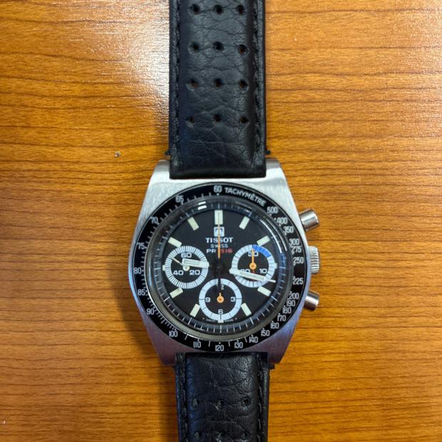 TISSOT PR50 黒文字盤 ローマンダイヤル 稼働品 TISSOT PR50 黒文字盤 ローマンダイヤル 稼働品 - メルカリ