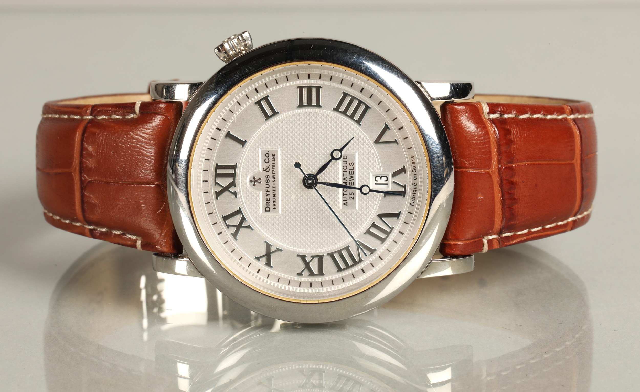 Mens Dreyfuss Dreyfuss Watch Automatic Dreyfuss Co Seafarer 1925