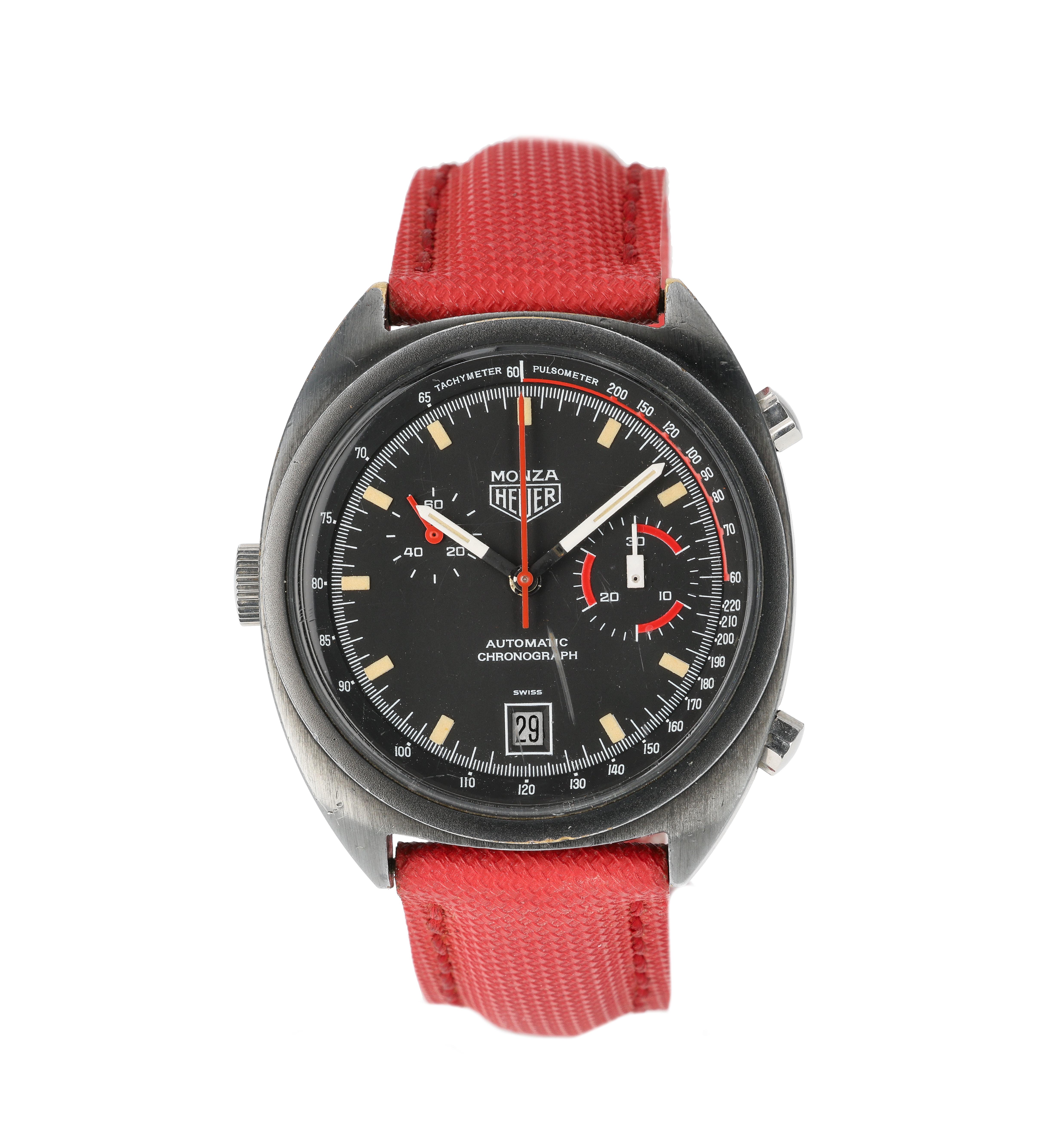 Heuer Monza Stainless Steel$Black PVD Black United States