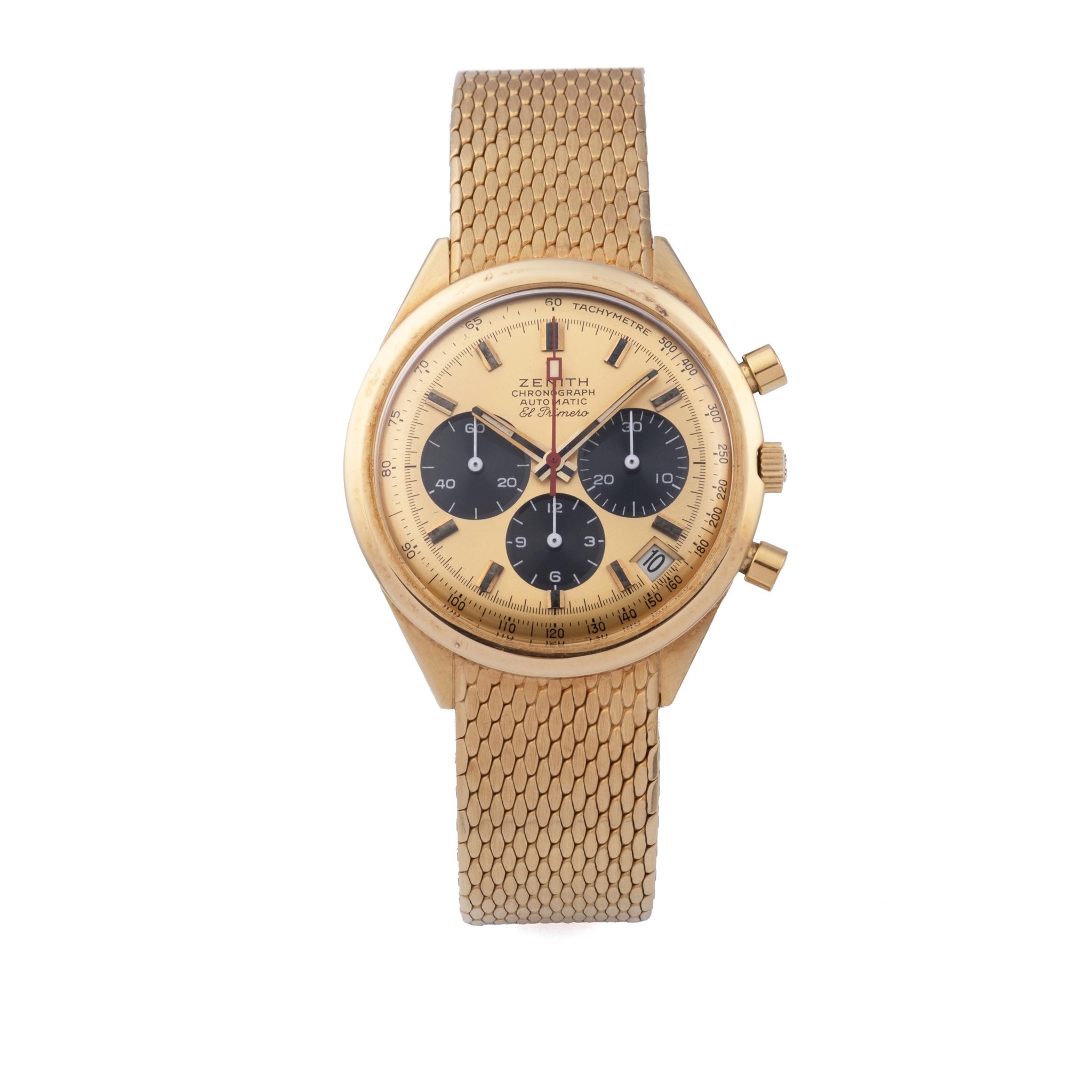 Zenith El Primero G582 Yellow gold Golden 1970 Switzerland