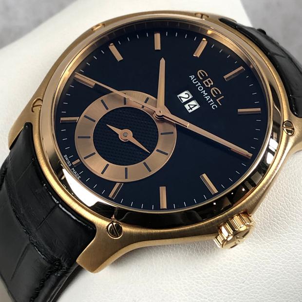 Ebel Classic Hexagon 5301F61/1533014 Rose gold Black Netherlands