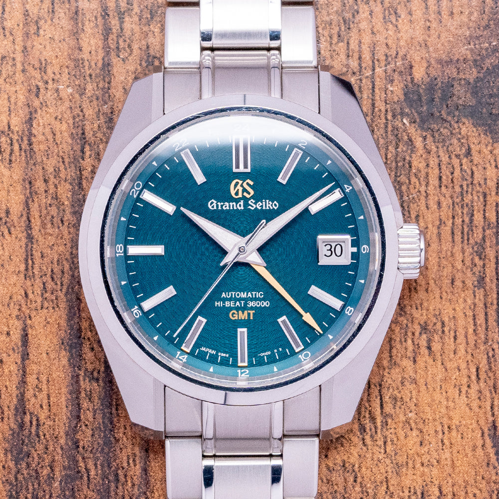 Grand Seiko Hi-Beat GMT Peacock Limited Edition SBGJ227 (9S86-00G0