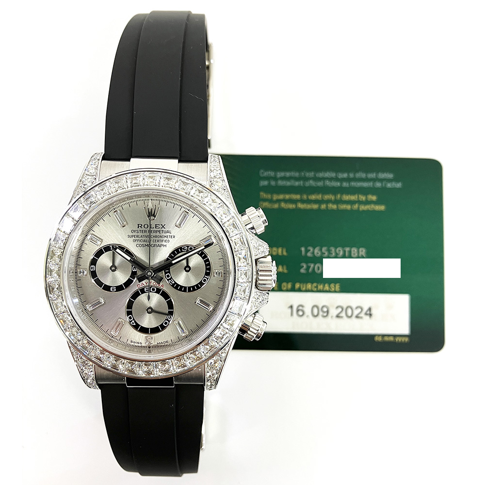 rima⭐︎ rima⭐︎ Rolex Daytona 126539TBR White gold Silver 2024