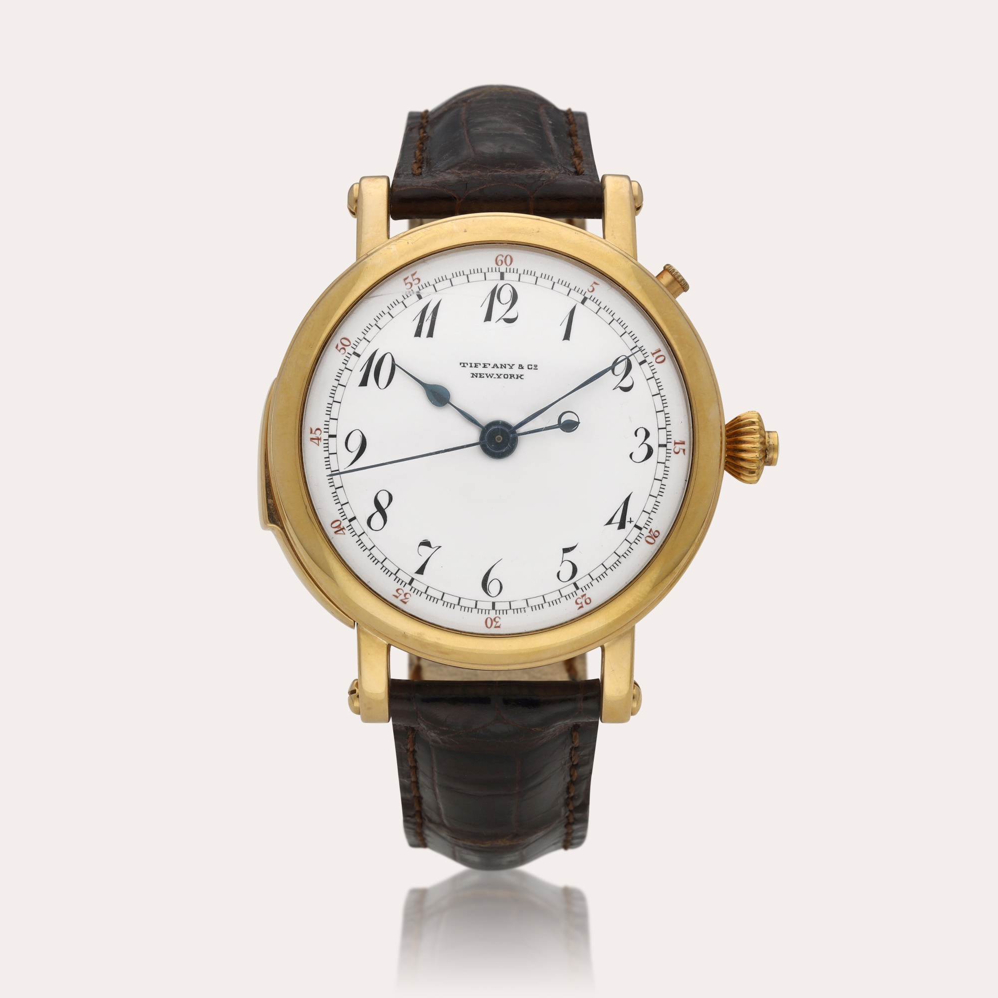 Tiffany 18k yellow gold White 1920 Switzerland | Important Watches