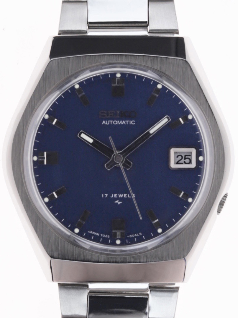 Seiko Gents Automatic Wristwatch 7025 u2013 8040 Stainless steel