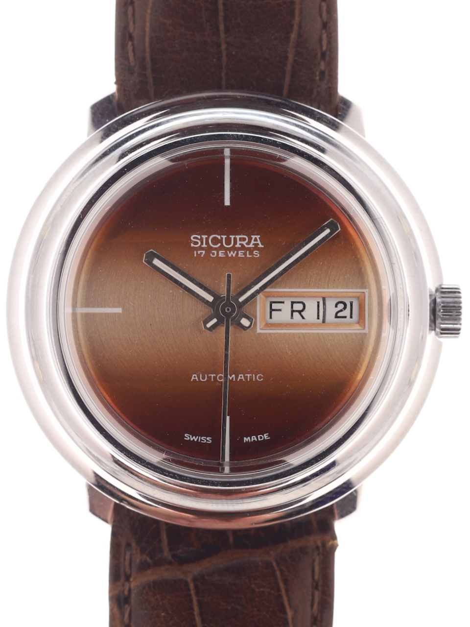 Sicura Stainless steel Blue 1970 Dealer EveryWatch