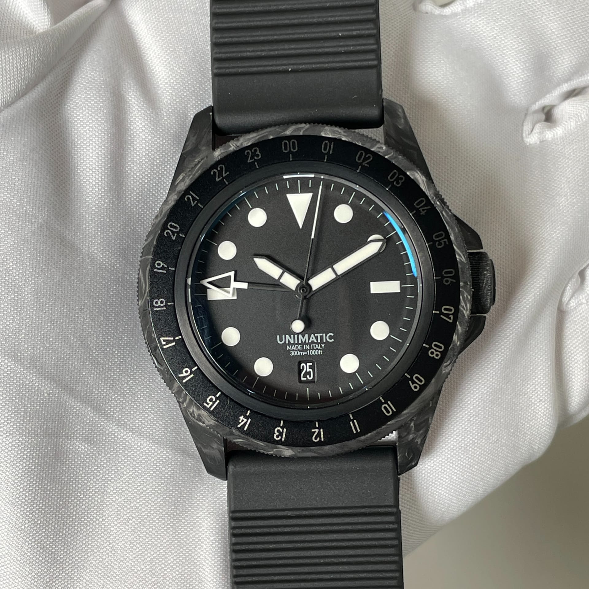 Unimatic Modello Cinque U5S-AN Stainless steel Black