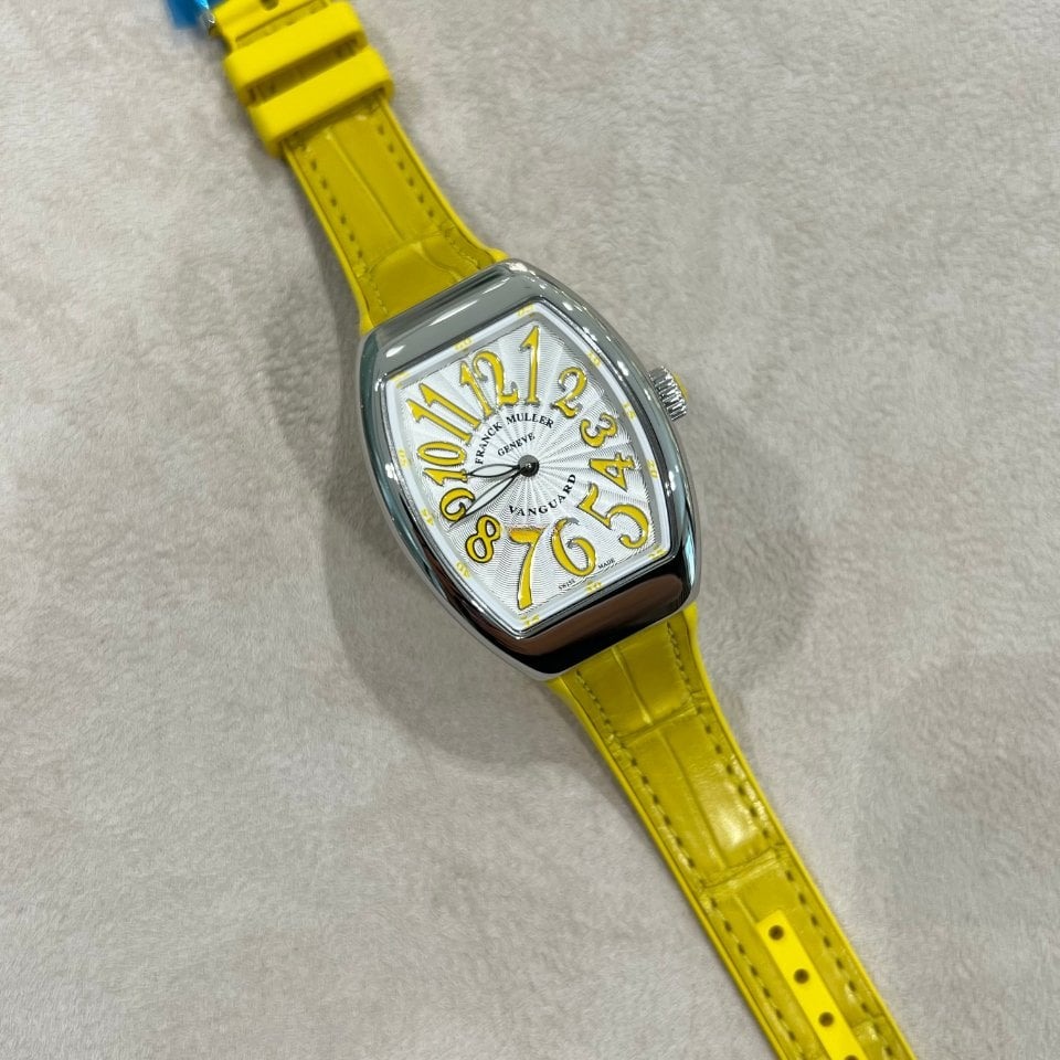 Franck Muller 6002 MB QZ REL R D Stainless steel Silver Hong