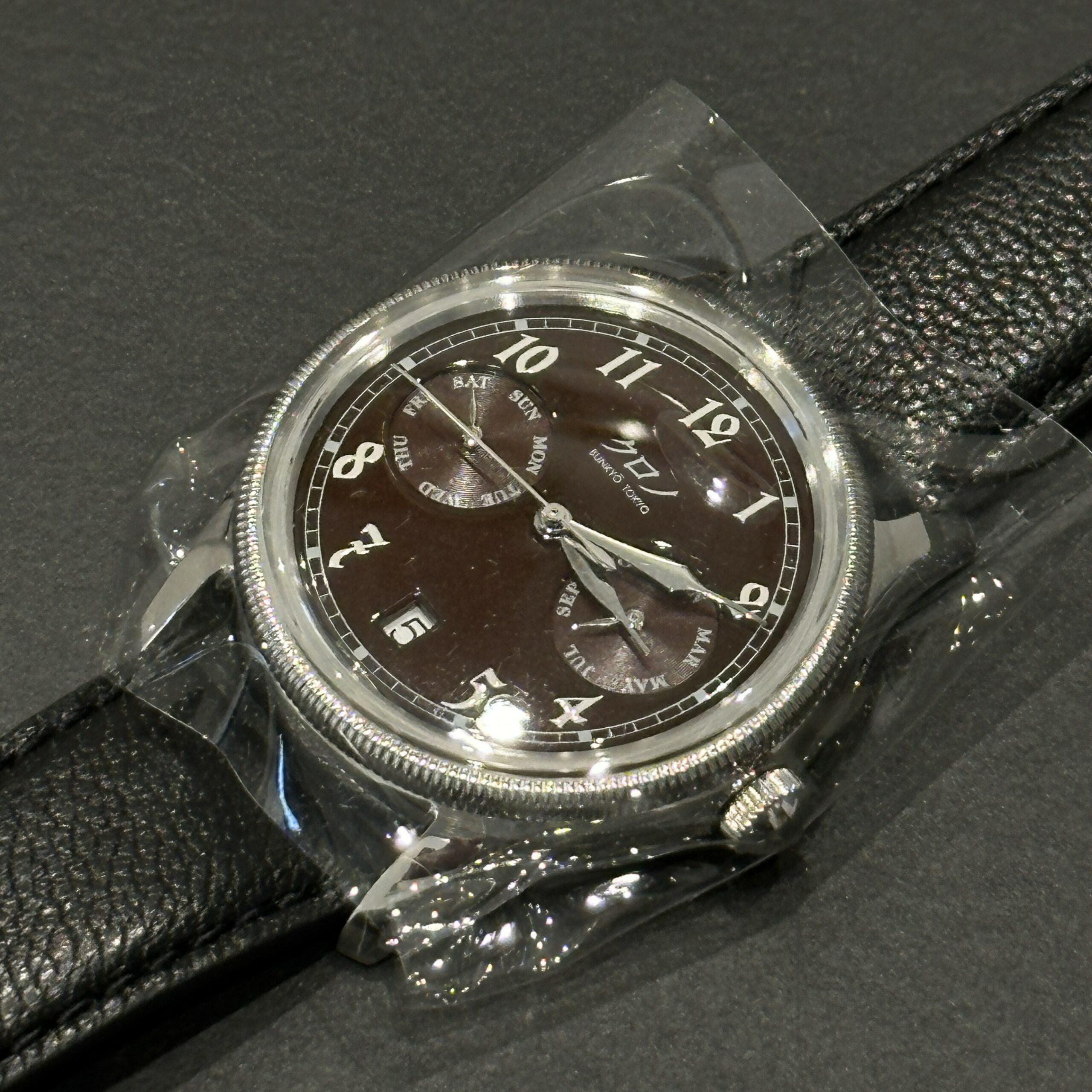 Kurono Kurono Miyota 9122 Stainless steel Brown 2023 | Dealer