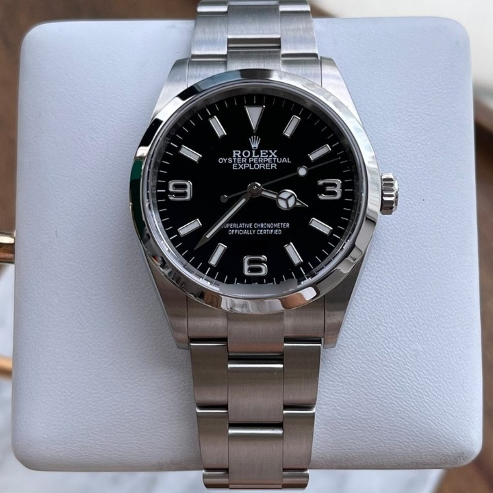 Rolex Explorer I 6350 Stainless steel Black 1953 Exclusive - Main Image