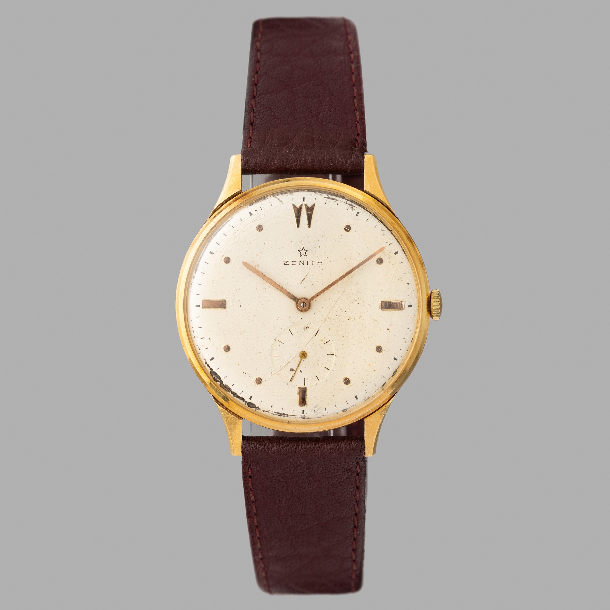 Zenith Stellina 18k yellow gold Italy Wristwatches Lot 15