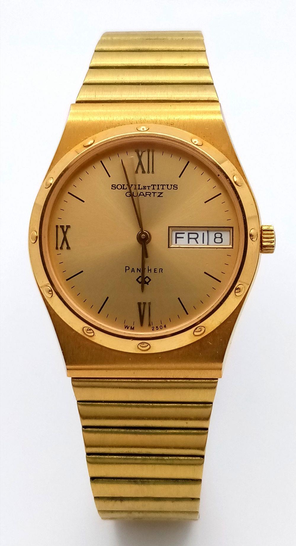 RARE Solvil Et Titus Panther Automatic All Original Swiss