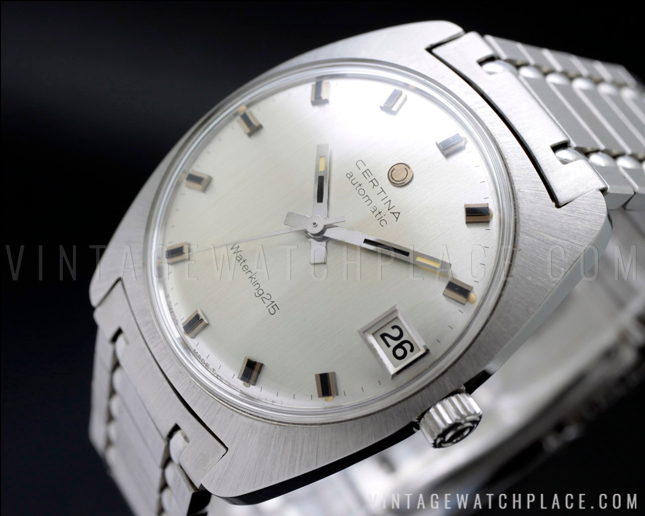 1960's Certina Waterking Gents Dress Watch | vintagewatchroom