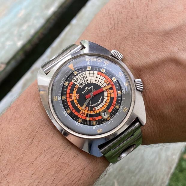 希少！FORTIS MARINE MASTER ヴィンテージ fortis-marinemaster-