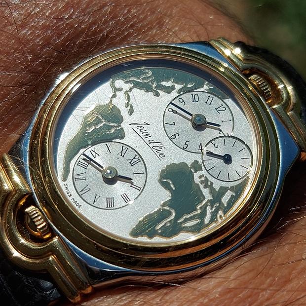 Jean d'Eve 142454 Yellow gold and Stainless steel Silver 2000