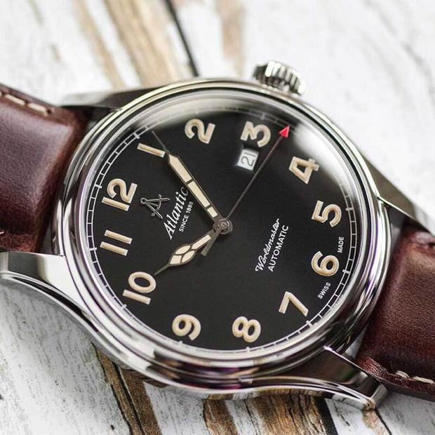 Atlantic 52752.41.63 Stainless steel Black 2024 | Dealer | EveryWatch