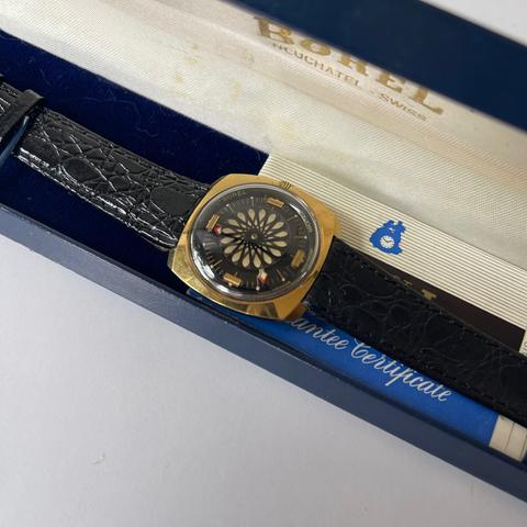 Ernest Borel 26 001 44 Stainless steel Black 1964 | Dealer