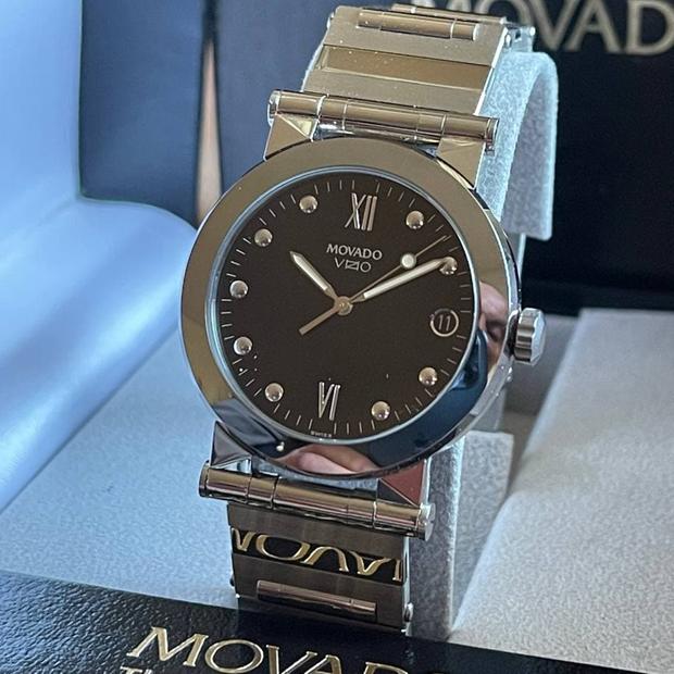 Movado Vizio 83.C2.878 Stainless steel Black 1996 | Dealer