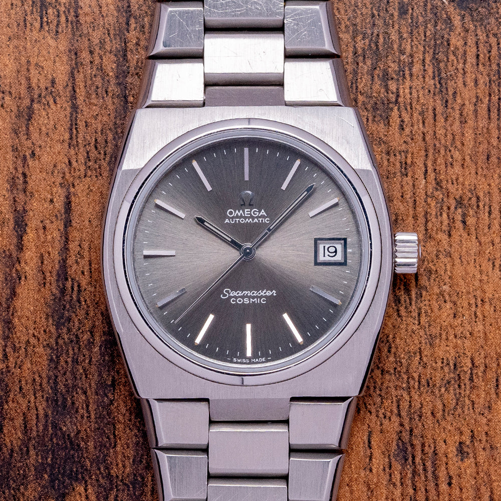 Omega Seamaster 166.0195 Stainless steel Gray 1974 United Kingdom