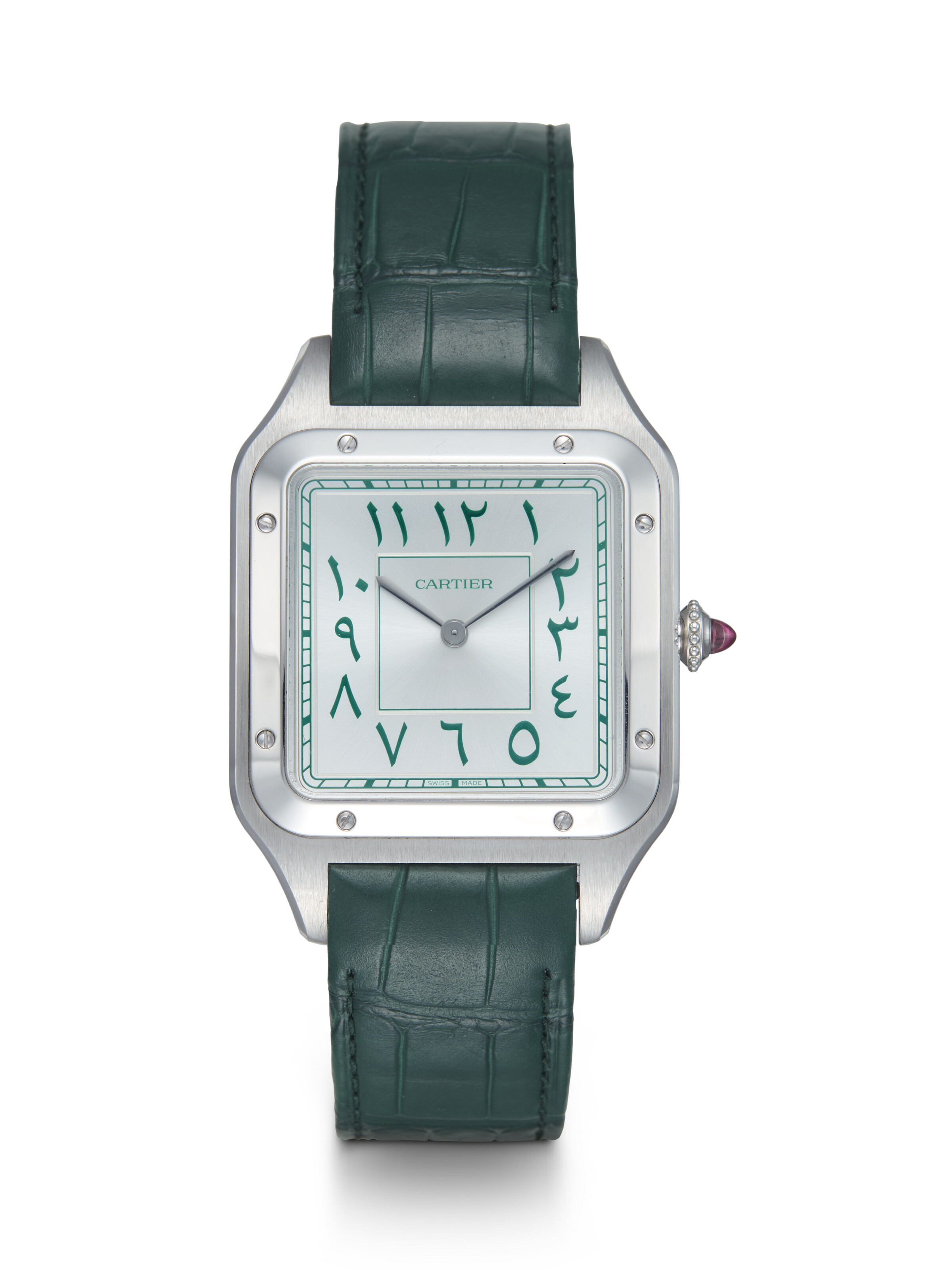 Cartier Santos Dumont 3406B Platinum Silver 2022 United Arab