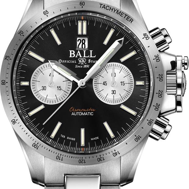 Ball Engineer Hydrocarbon CM2198C-S2CJ-BK Stainless steel Black