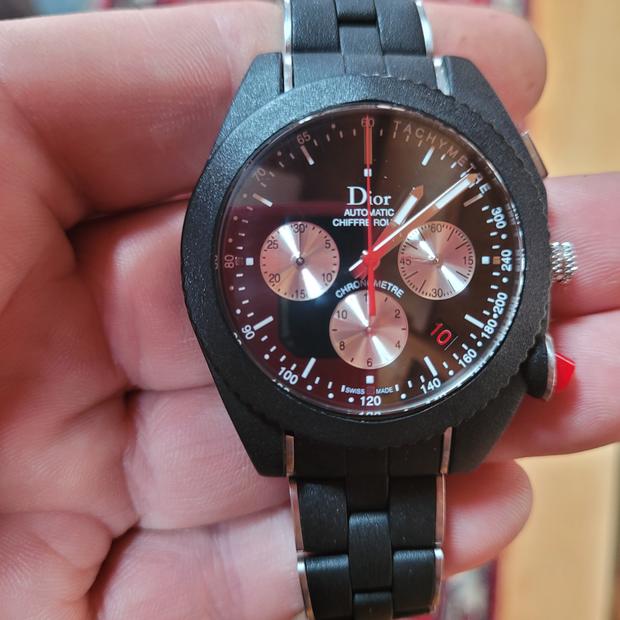 Dior Chiffre Rouge CD084840R001 Stainless steel Black 2005 United