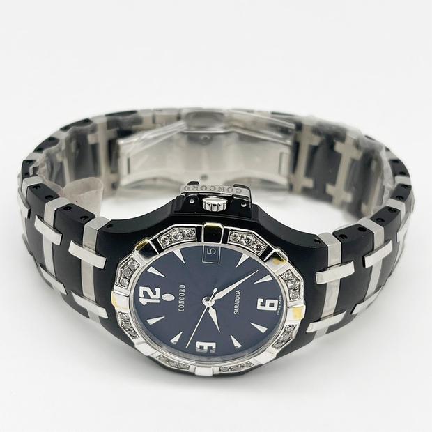 時計 CONCORD SARATOGA Concord Saratoga GMT Vintage 90s Automatic Multi