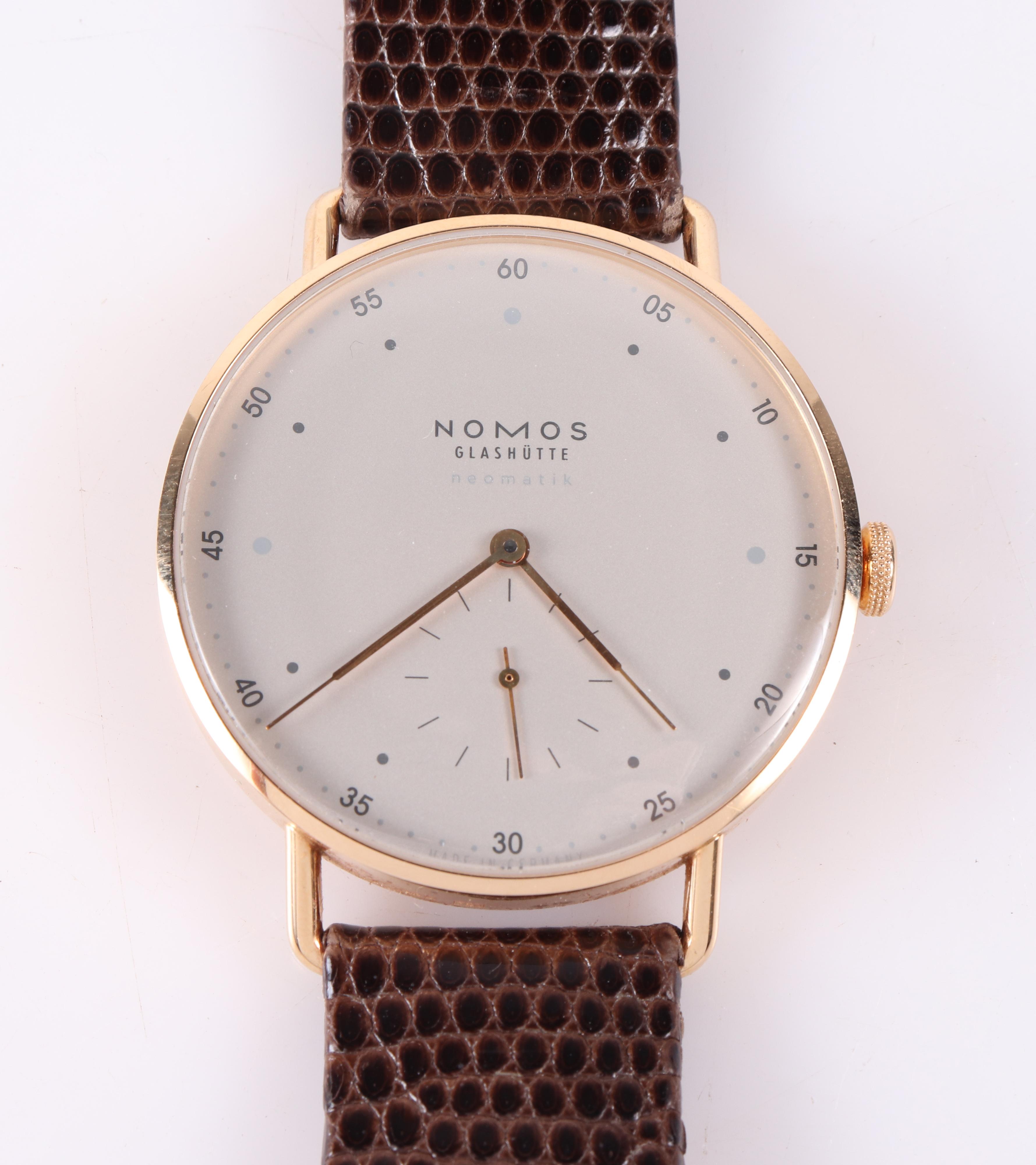 Nomos Metro Rose Gold NOMOS Metro Rose Gold Neomatik 39 1180 18k