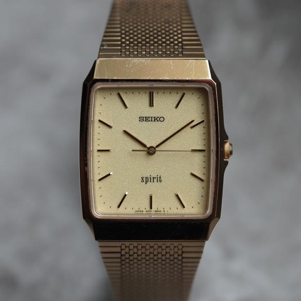 SEIKO SPIRIT　セイコー　スピリット　腕時計　5E31-5A60 SEIKO - SEIKO SPIRIT セイコー スピリット 5E31-5A60の通販 by