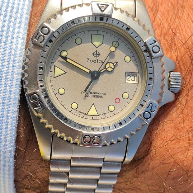 Zodiac 200 213.11.01 Stainless steel Gray 1970 Italy | Dealer