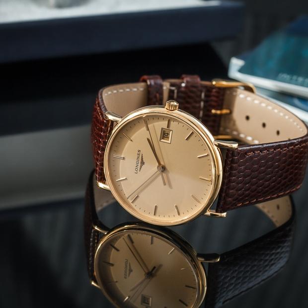 Longines Presence L4 692 6 Yellow gold Golden 2002 Poland | Dealer