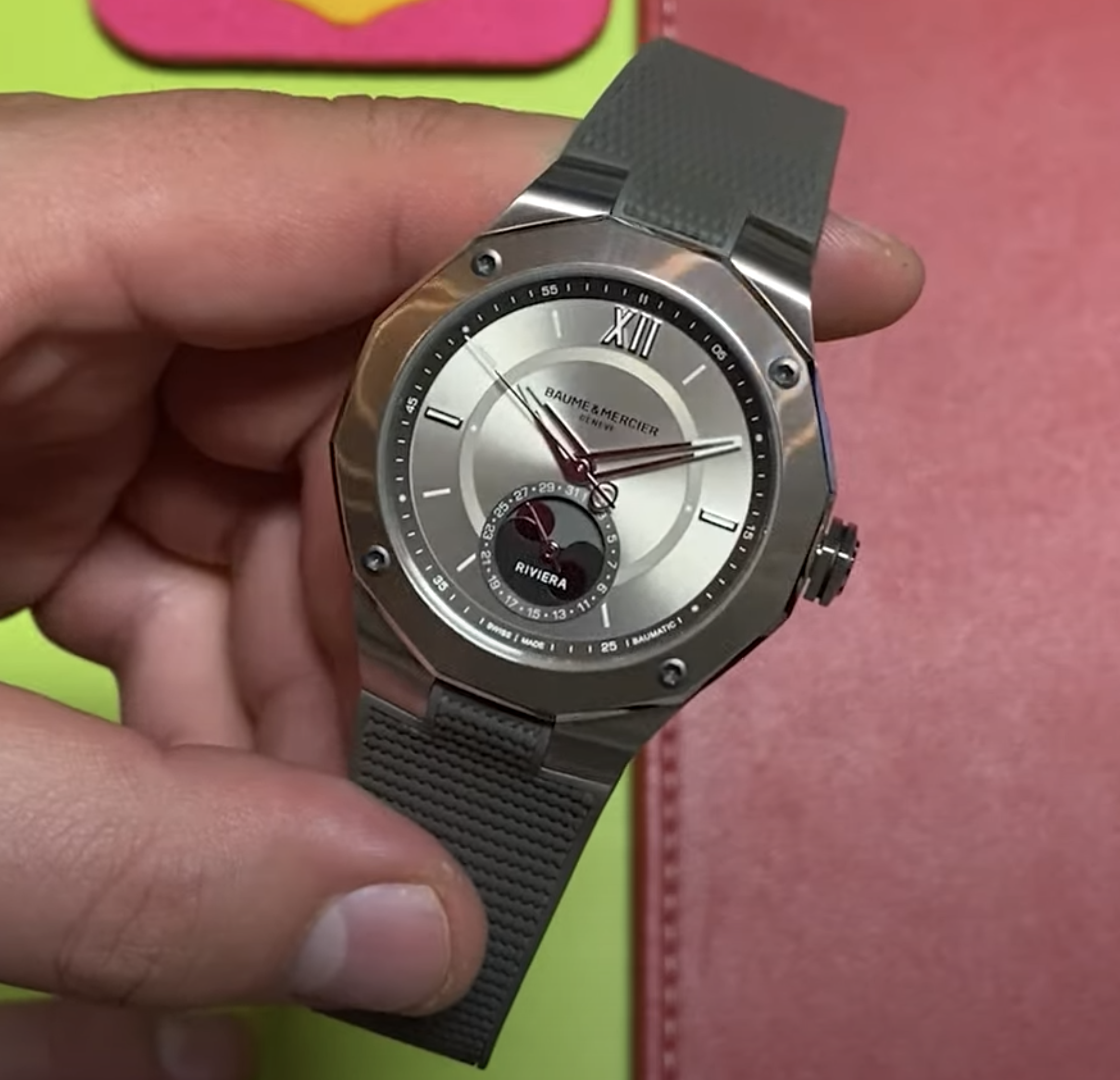 Baume & Mercier Riviera M0A10681 Stainless steel Italy | Dealer 