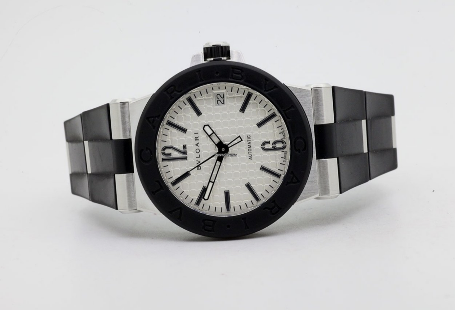 BVLGARI Diagono DG 35 SV White 2012 Italy | Dealer | EveryWatch