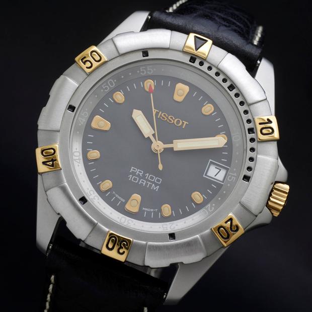 【稼働品】TISSOT ティソ PR100 P363/463 腕時計 Tissot PR 100 P363/463 Stainless steel Gray 1990 | Dealer | EveryWatch