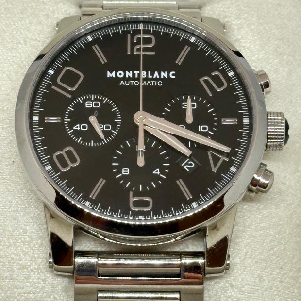 Montblanc TimeWalker 7141 Stainless steel Black 2013 | Dealer