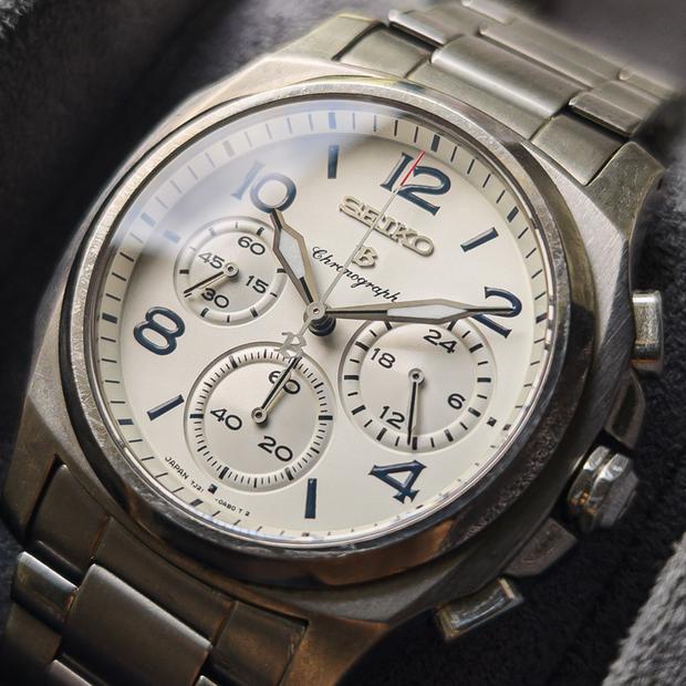 Seiko Brightz 7J21-0AA0 Titanium White 2002 Japan | Dealer