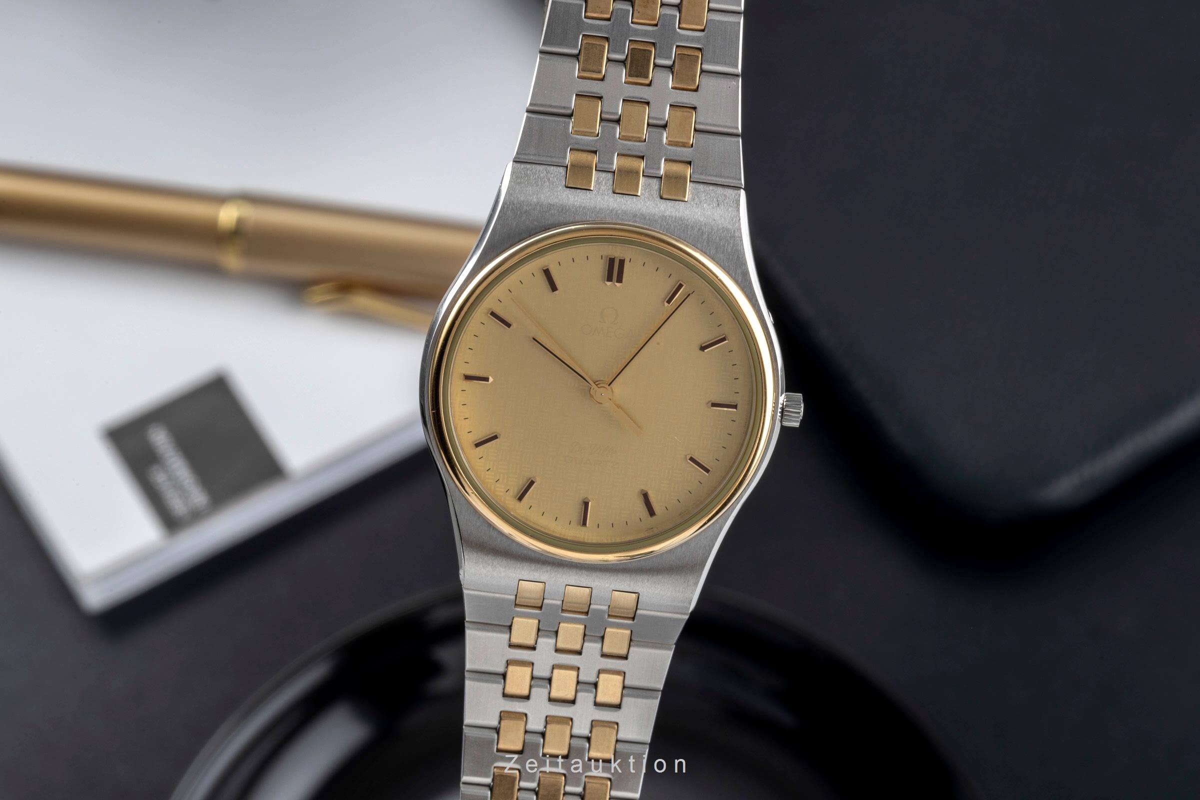 Omega [Vintage] OMEGA De Ville 32mm Gold Quartz Men's Watch