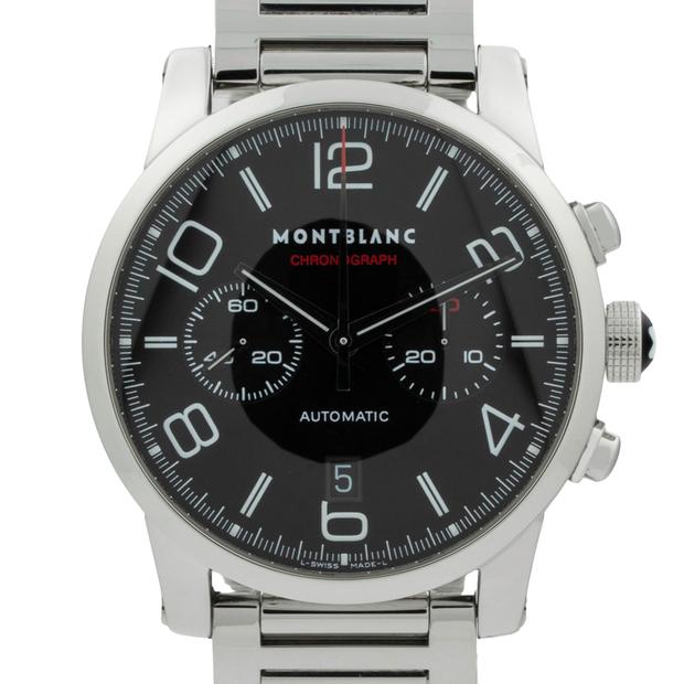 Montblanc TimeWalker 7069 Stainless steel Black 2009 | Dealer