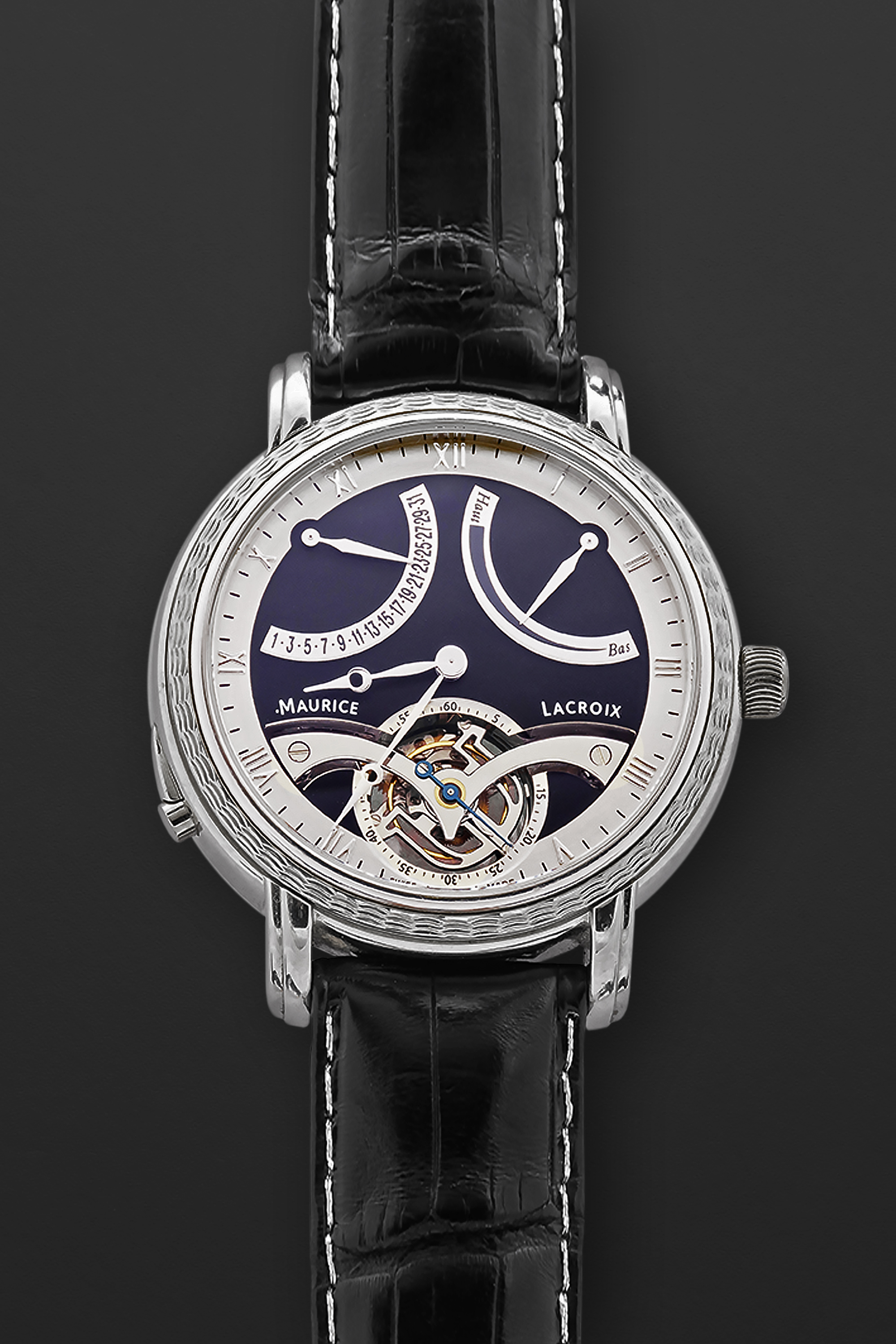 Maurice Lacroix Masterpiece MP7088-PL201 Platinum Black