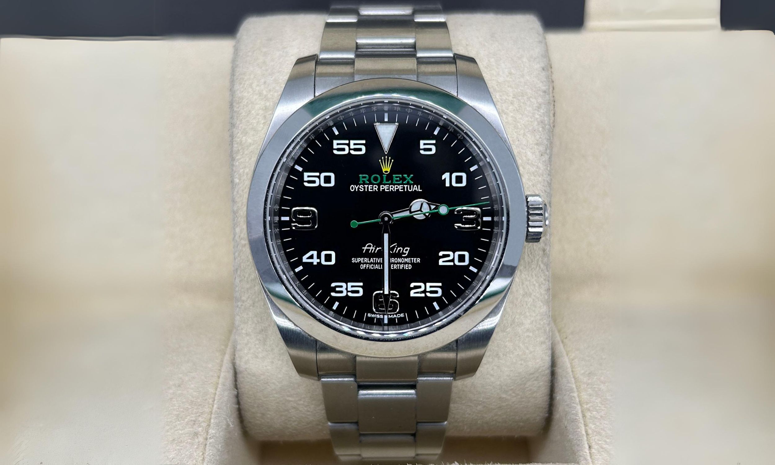 tol King 116900 Rolex Air King Uomo Orologi Rolex Air King Secondo