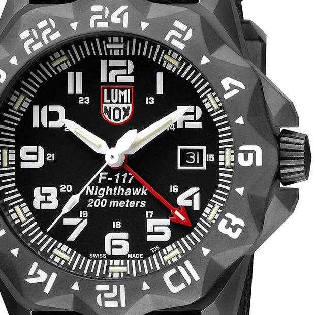 Luminox F-117 Nighthawk XA.6421 Stainless steel Black Germany