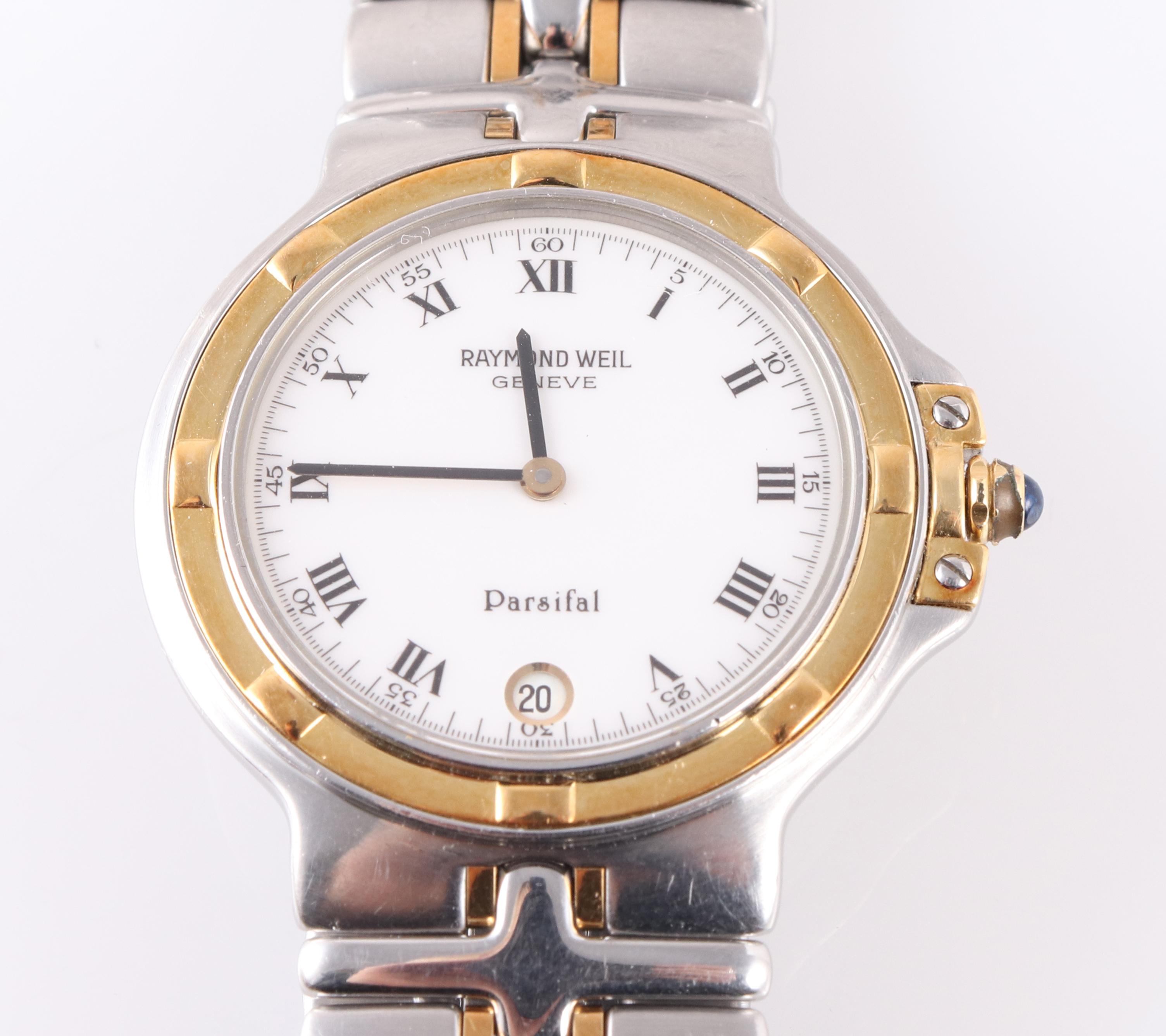 Raymond Weil Parsifal 9190 Stainless steel and Gold-plated White